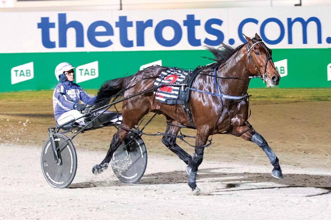 Caught the harness big after one bite!