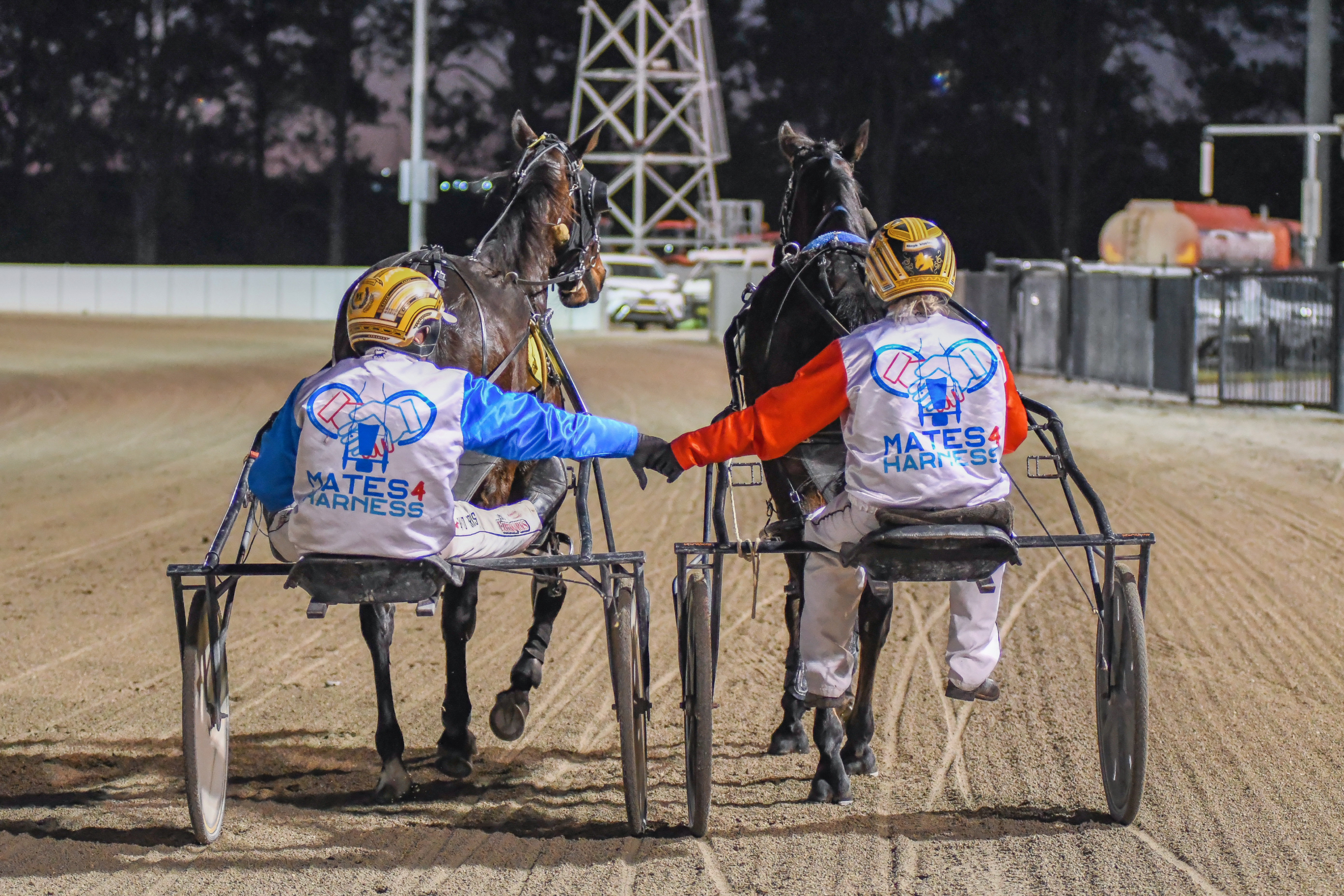 Battered and bruised but Steph can't wait for her next drive