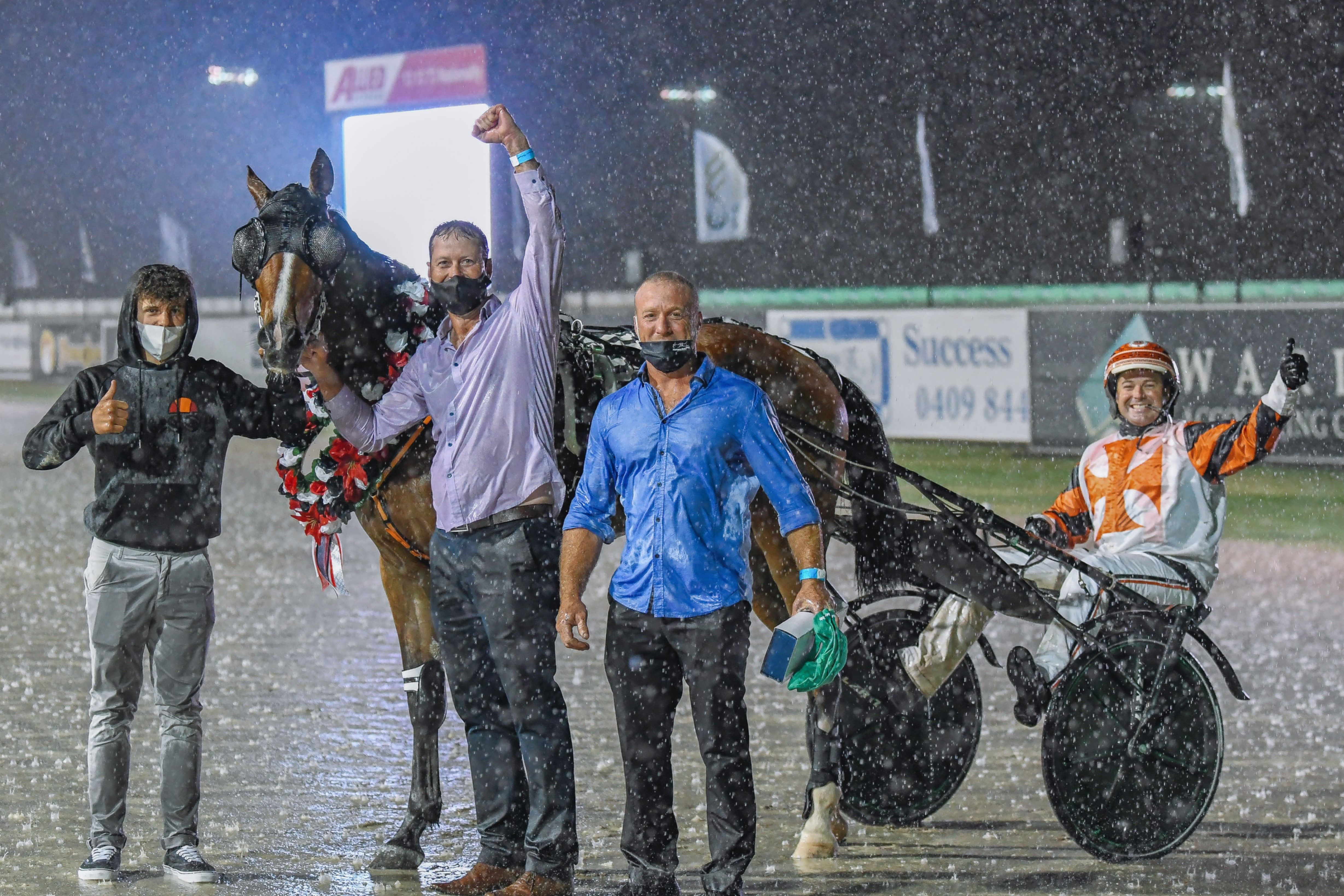 Trainer happy to put a year of ups and downs behind him