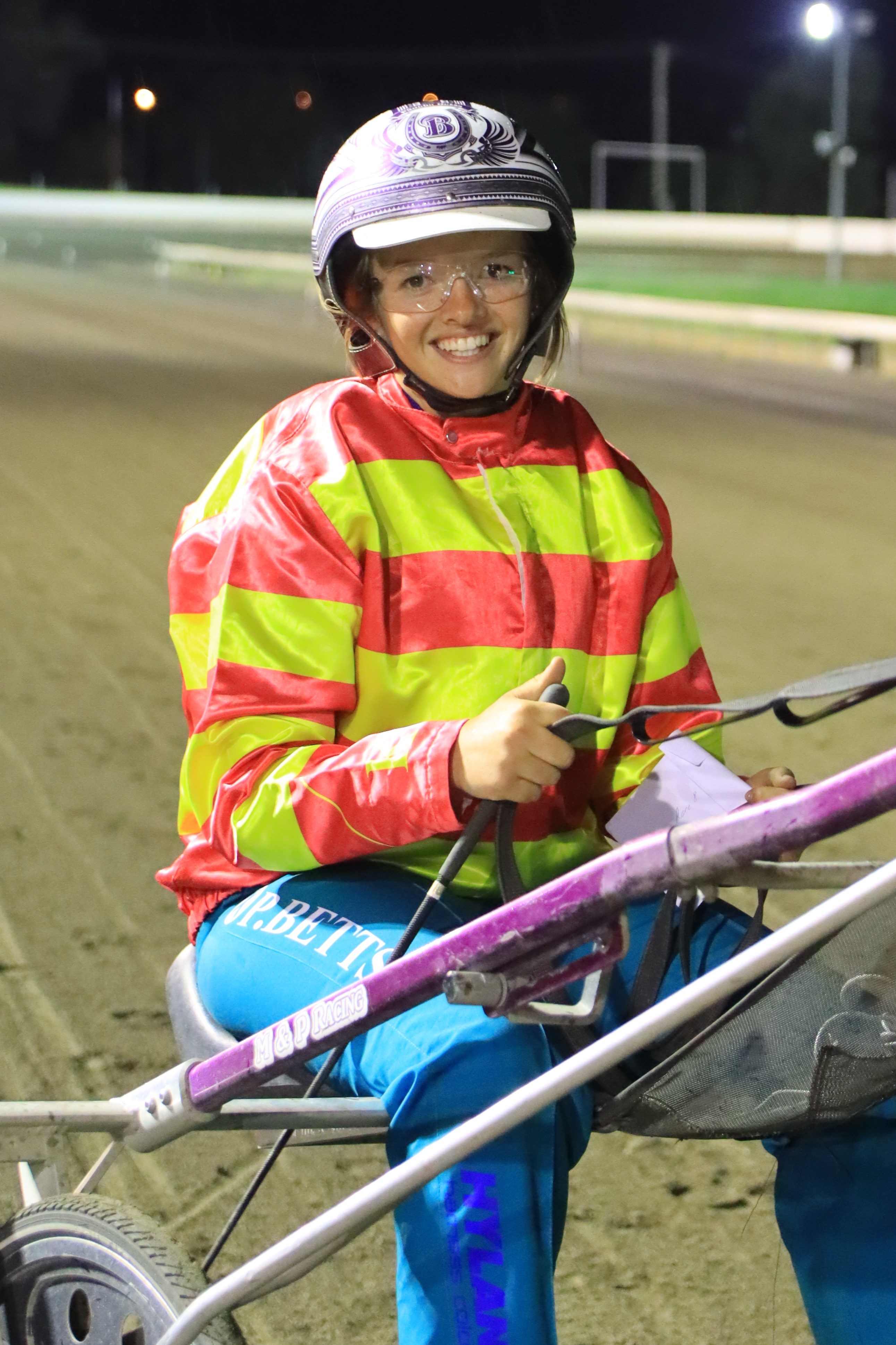 Phoebe ticks one off the bucket list