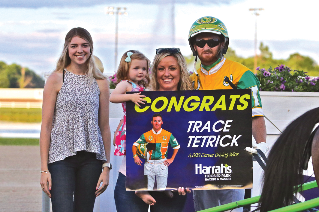 Tetrick's terrific milestone