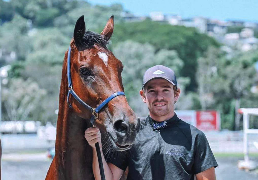 Concession driver's "death-defying" race fall