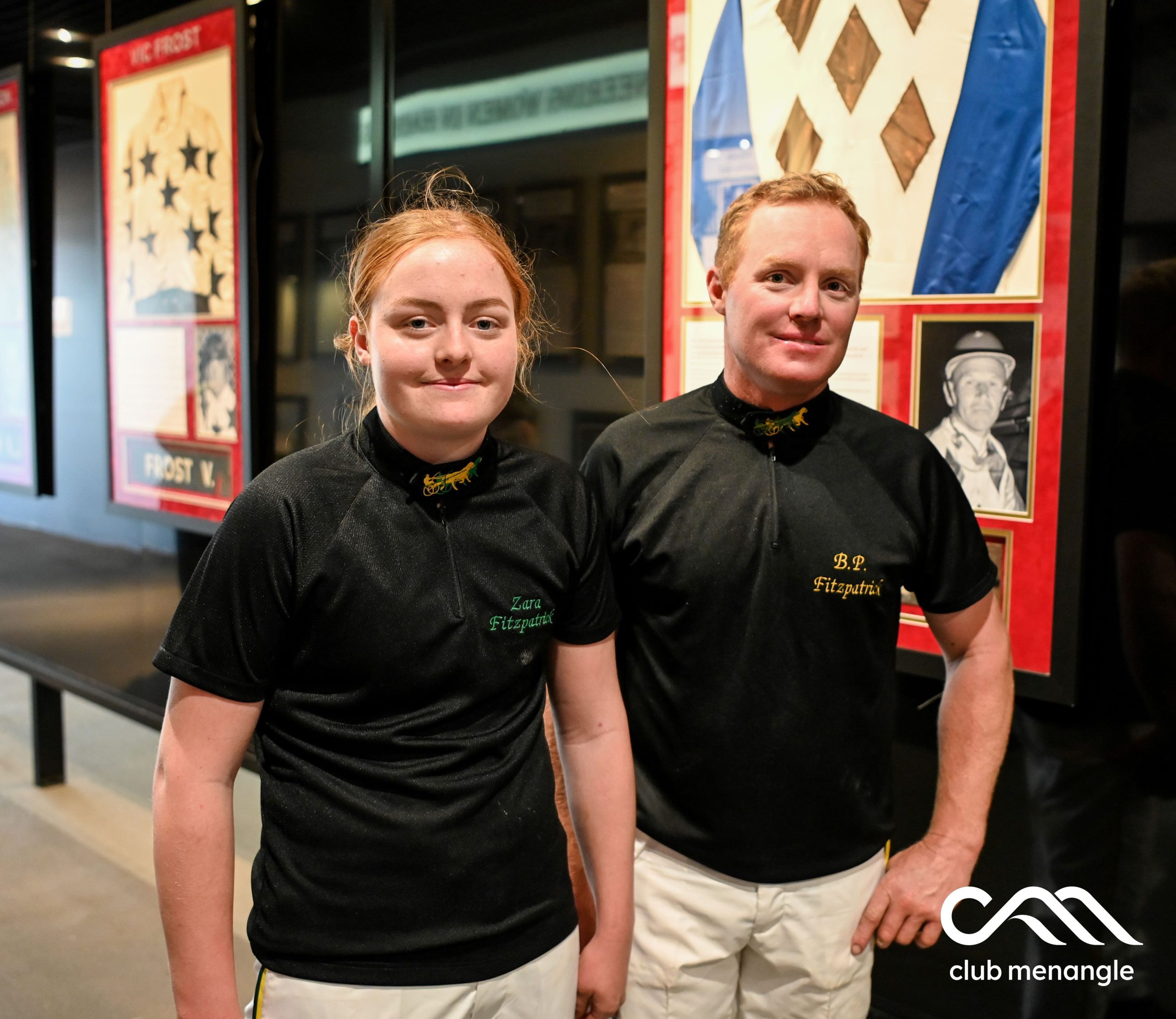 Zara's champing at the bit to get to the races