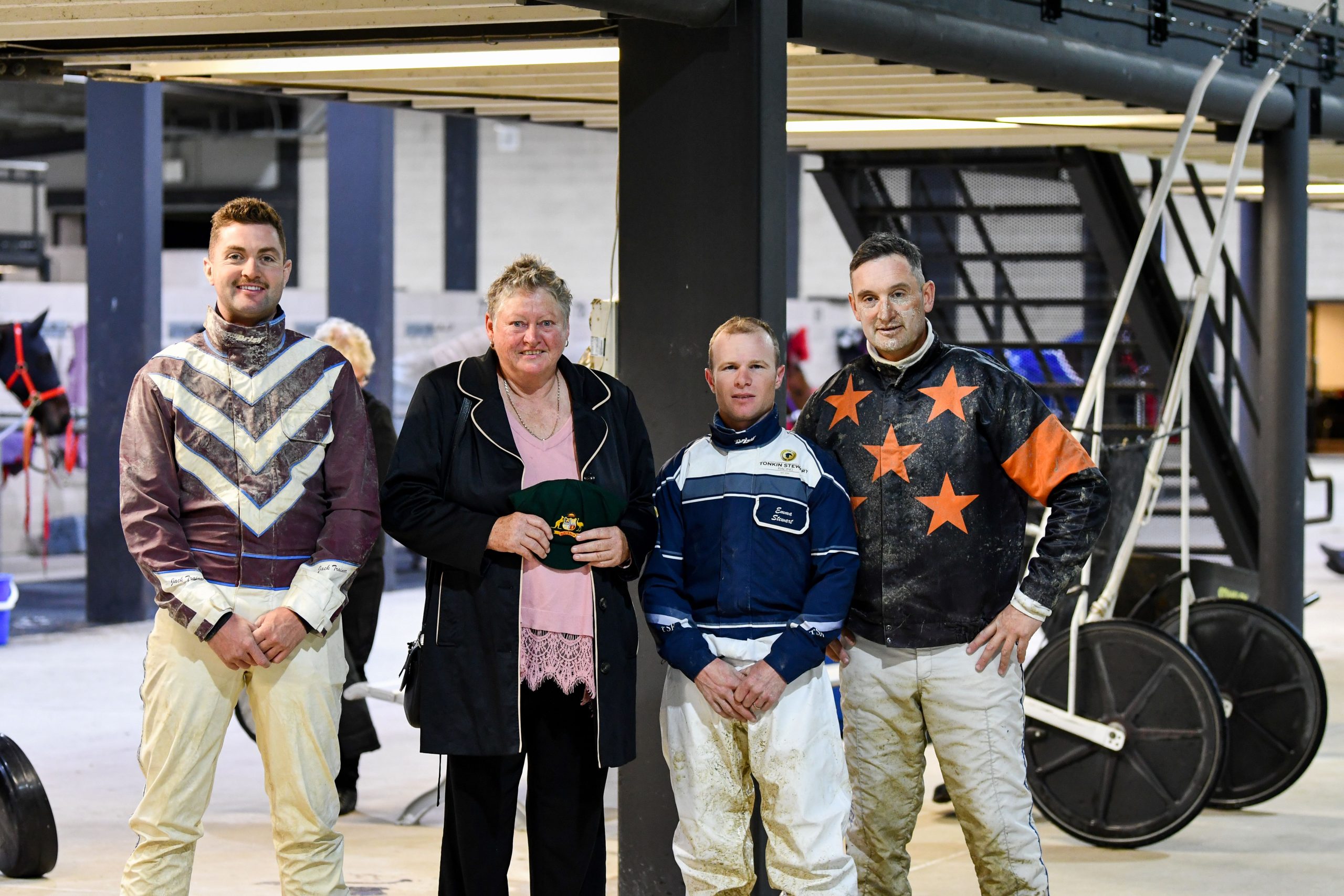 Catching up with an Aussie cricket hero . . . at Menangle