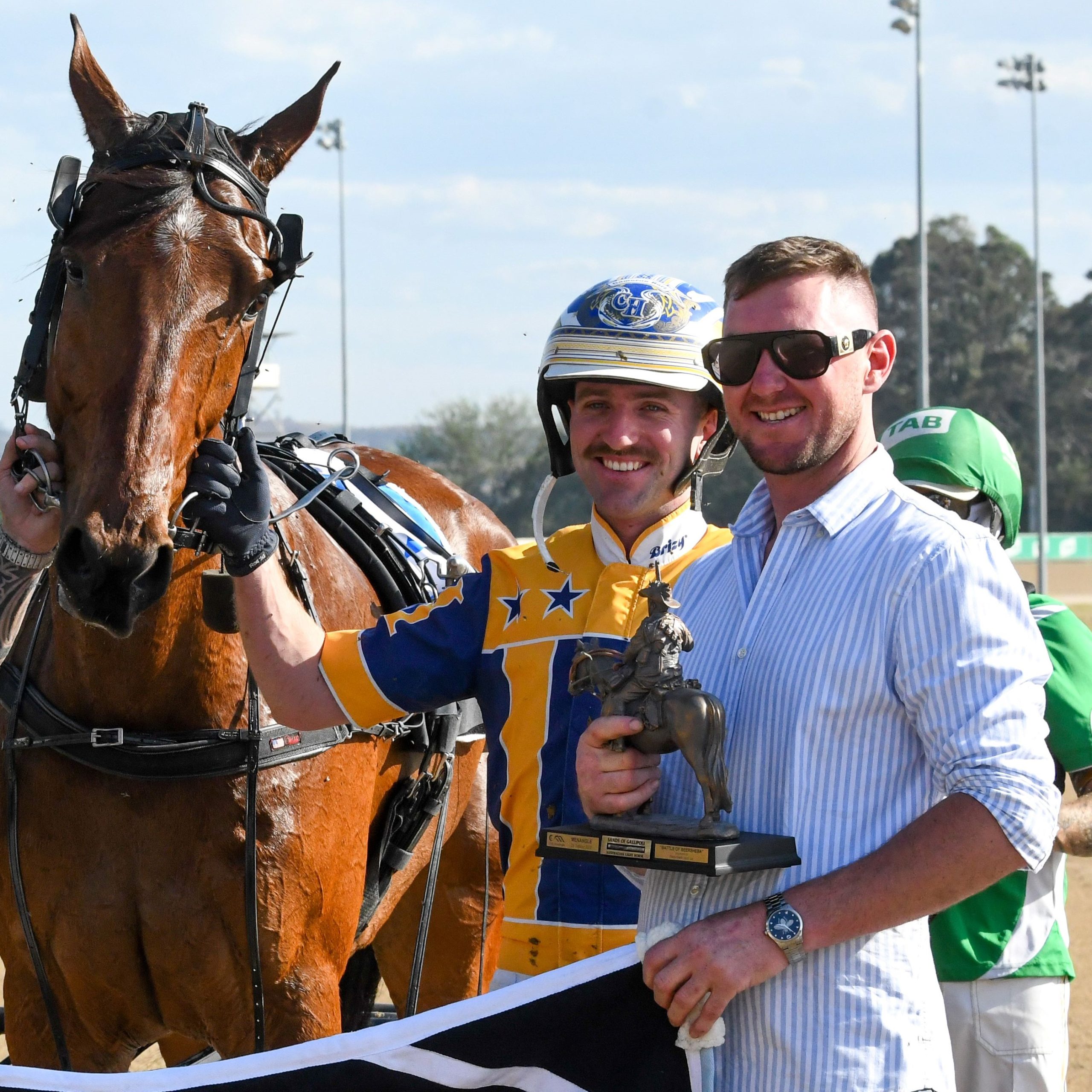 Champion reinsman out to make the most of perfect barrier draw