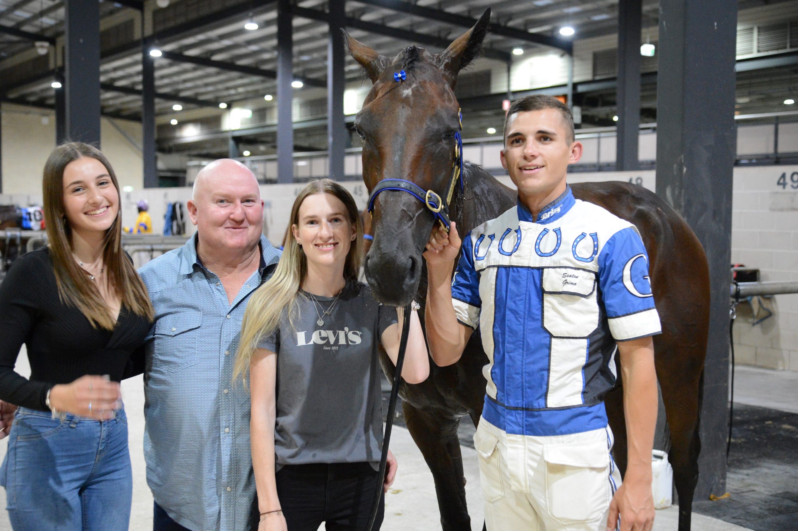 Member of a famous family sets up 'shop' at Menangle