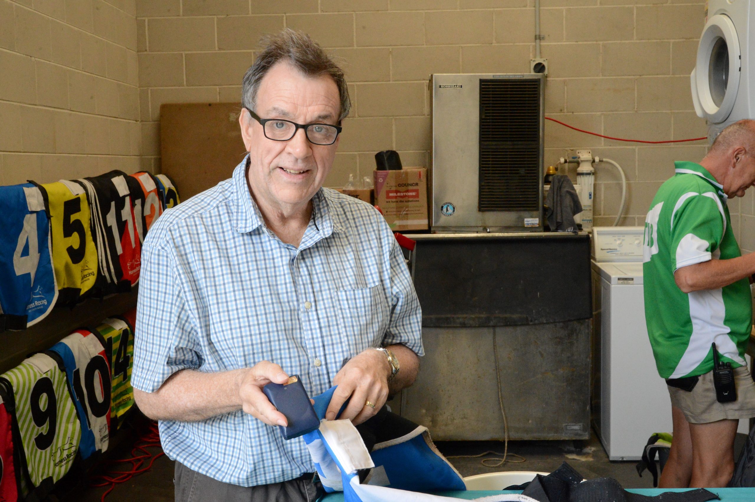 Paul answered the call . . . and found harness racing