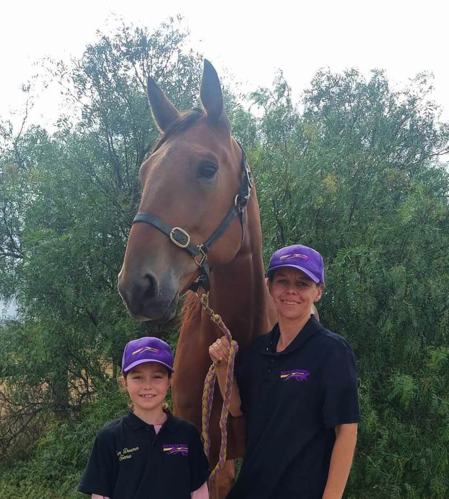 Seven-year-old Siena becomes trotter's biggest fan after chance racetrack meeting