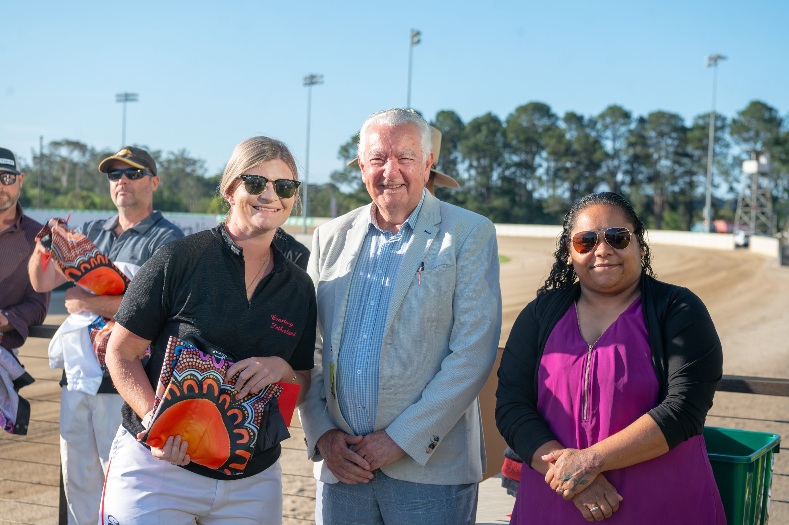 It's 'have harness, will travel' for Courtney