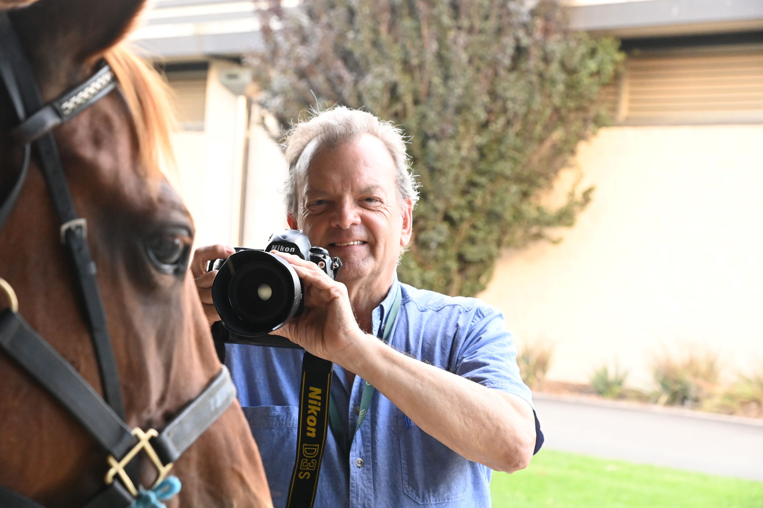 From the cradle to the winners' circle . . . Chips has 'snapped' them all