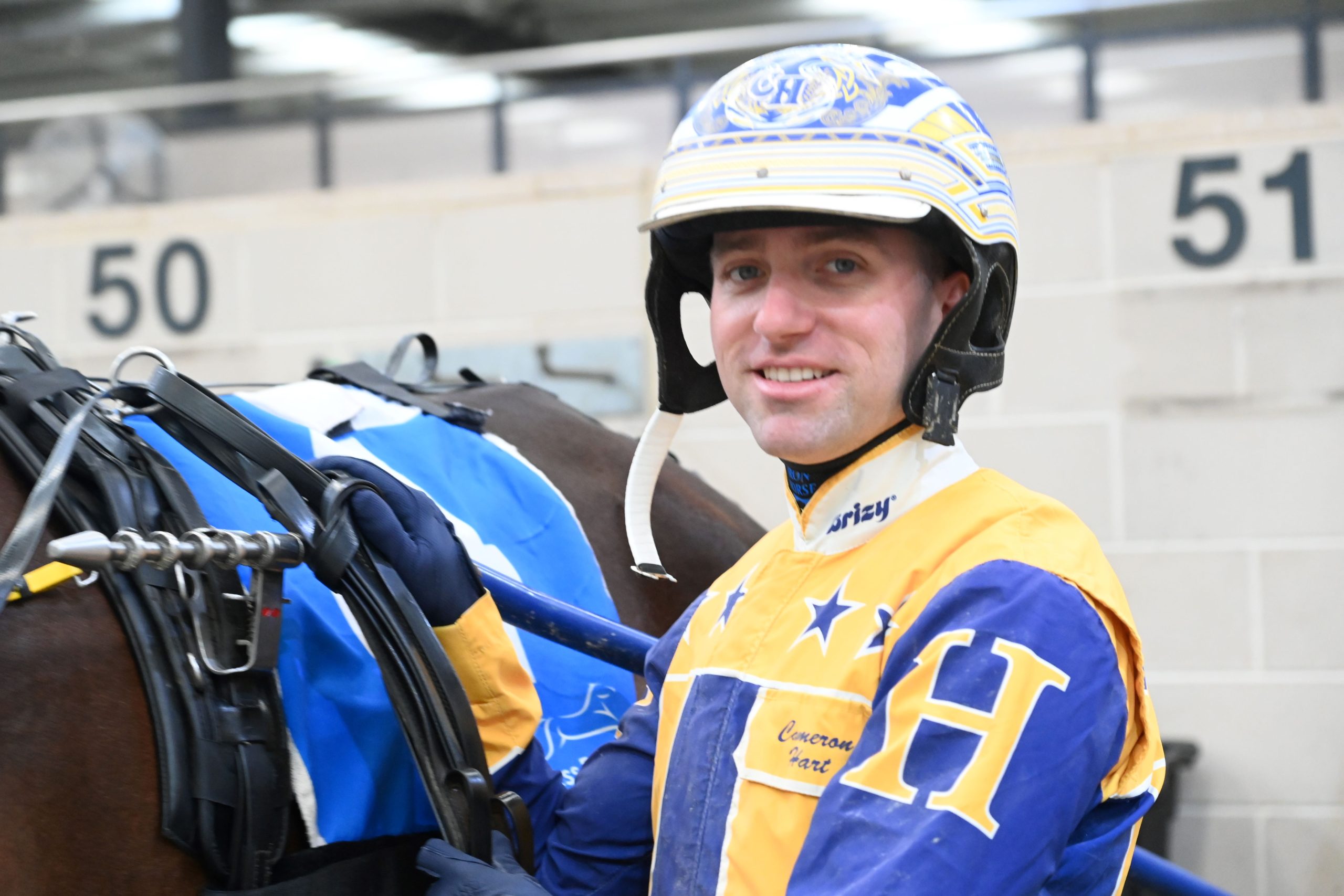 Stay in front of Grant . . . that's the key to winning