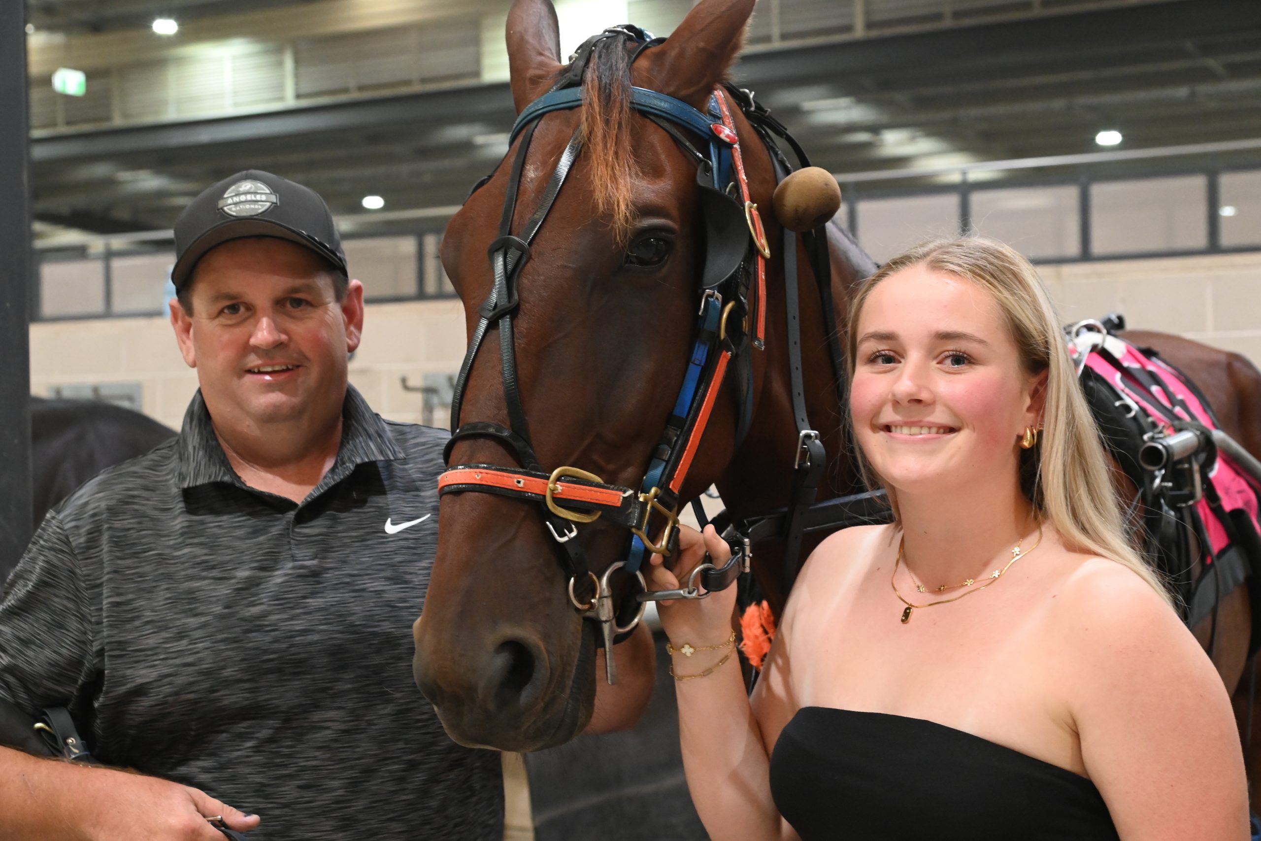 At 16, Charli's already learning from the best in the business