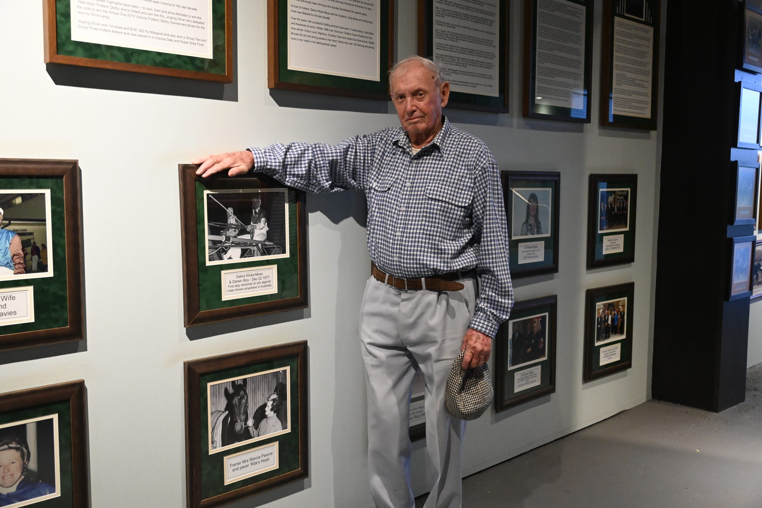 After 70-plus years, this veteran still loves heading for the track