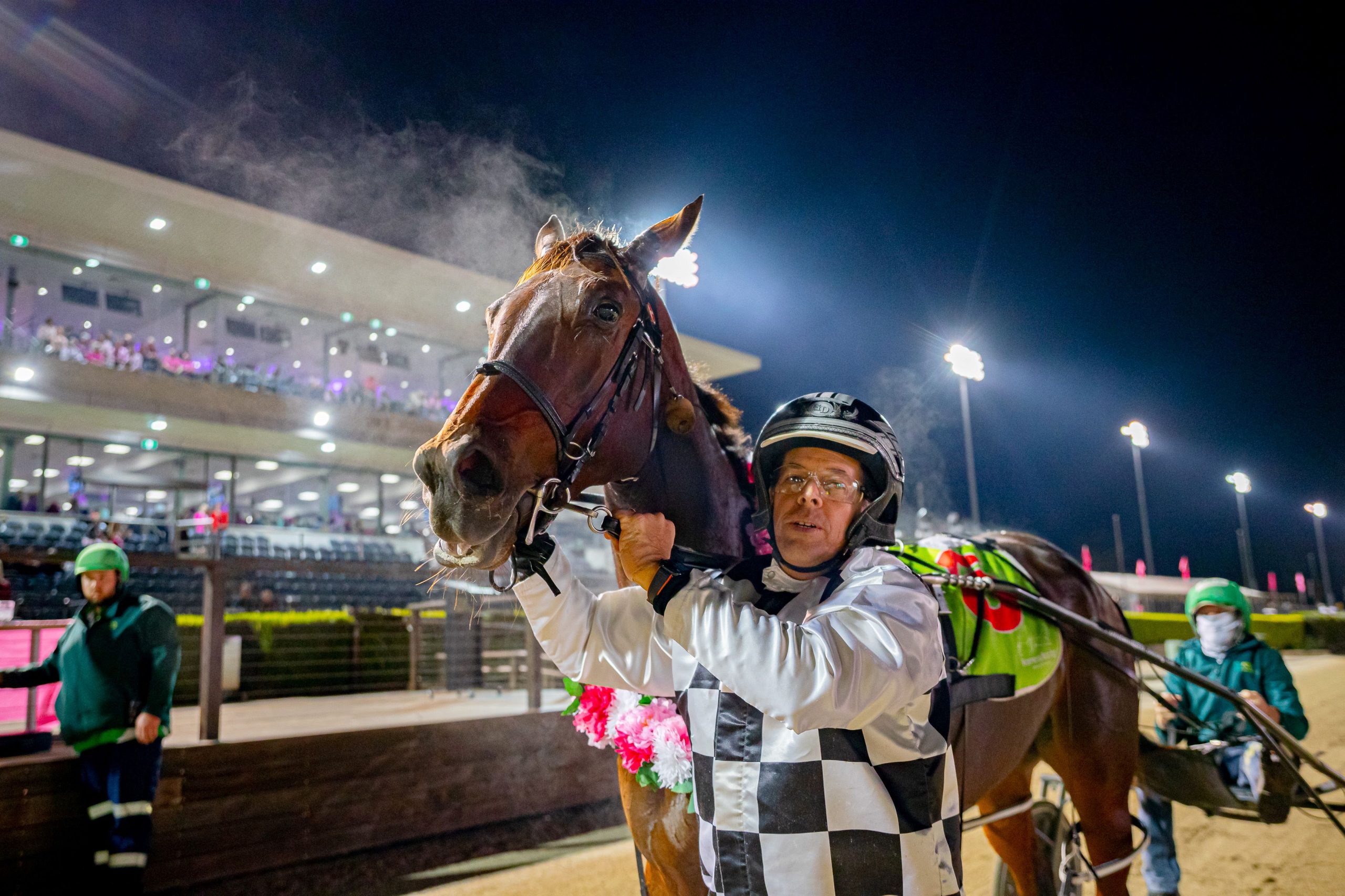 That's a cool and classy way to break your Oaks 'duck'