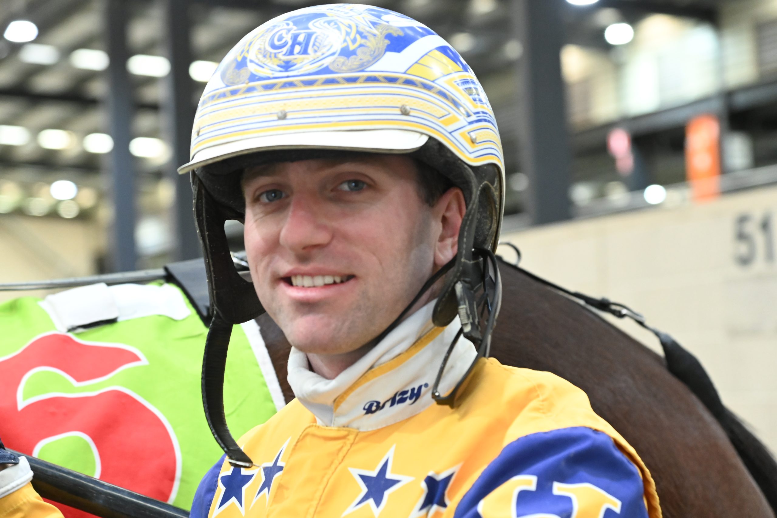 He took a tumble - and 'bounced' back with a 'quaddie'